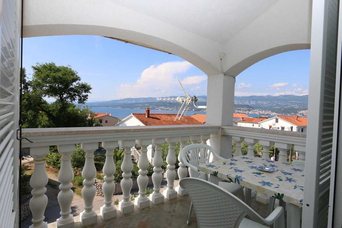 Two Bedroom Apartment, in Silo - island Krk