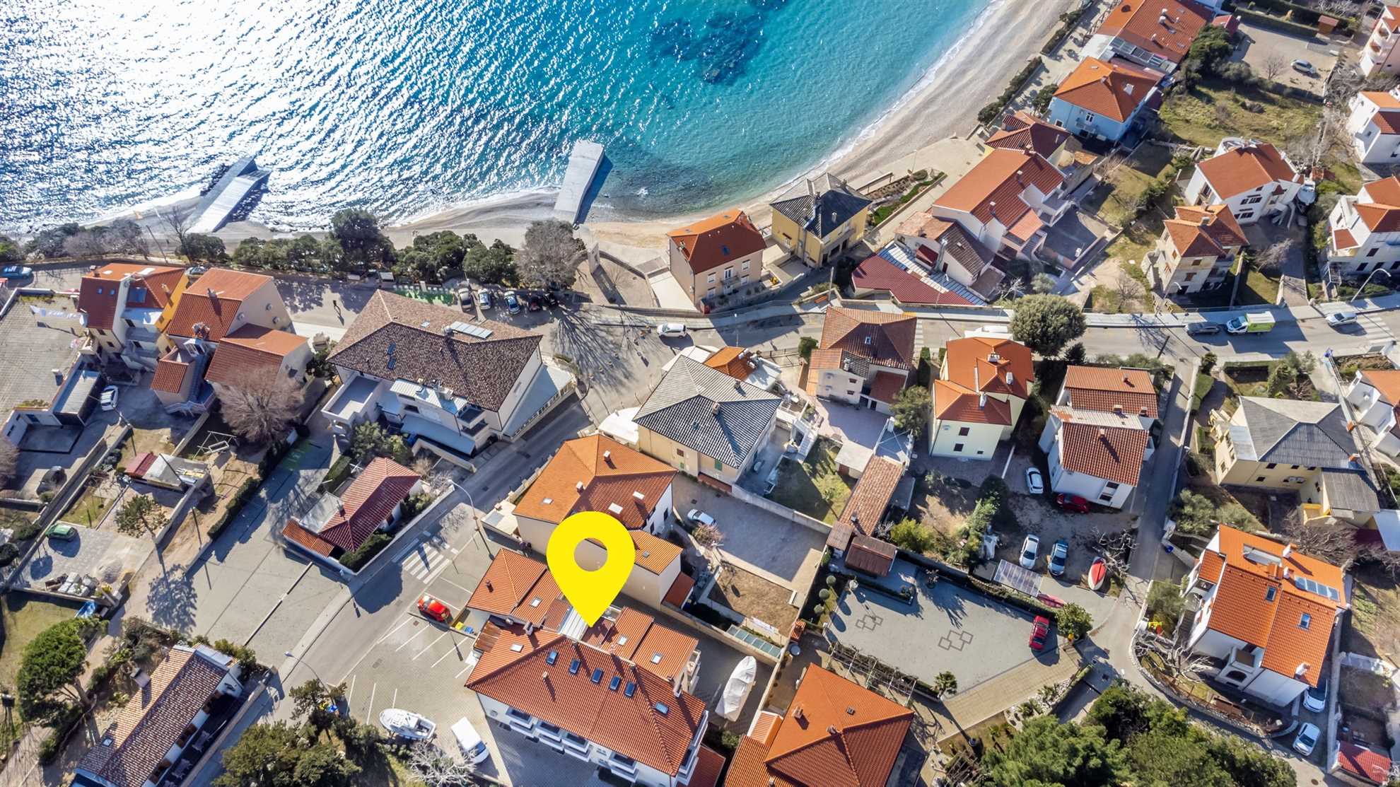 Apartment studio Bon Bon with sea view
