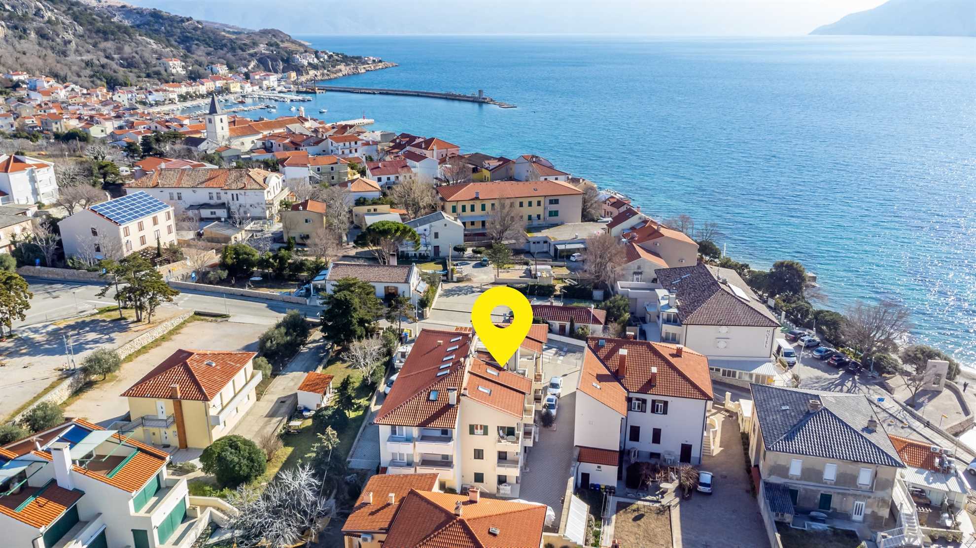Apartment studio Bon Bon with sea view