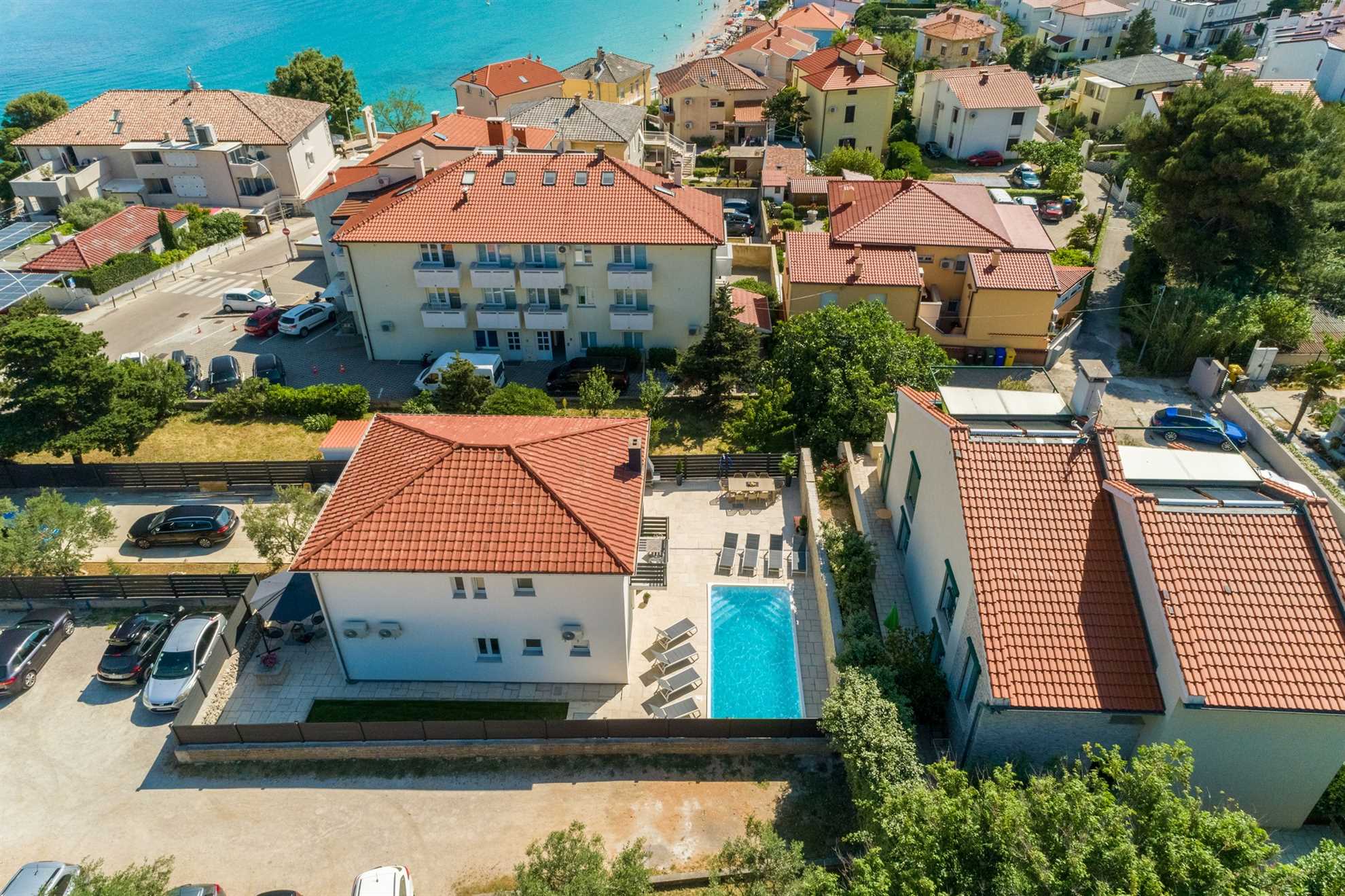 Villa Soleil am Meer mit privatem Pool
