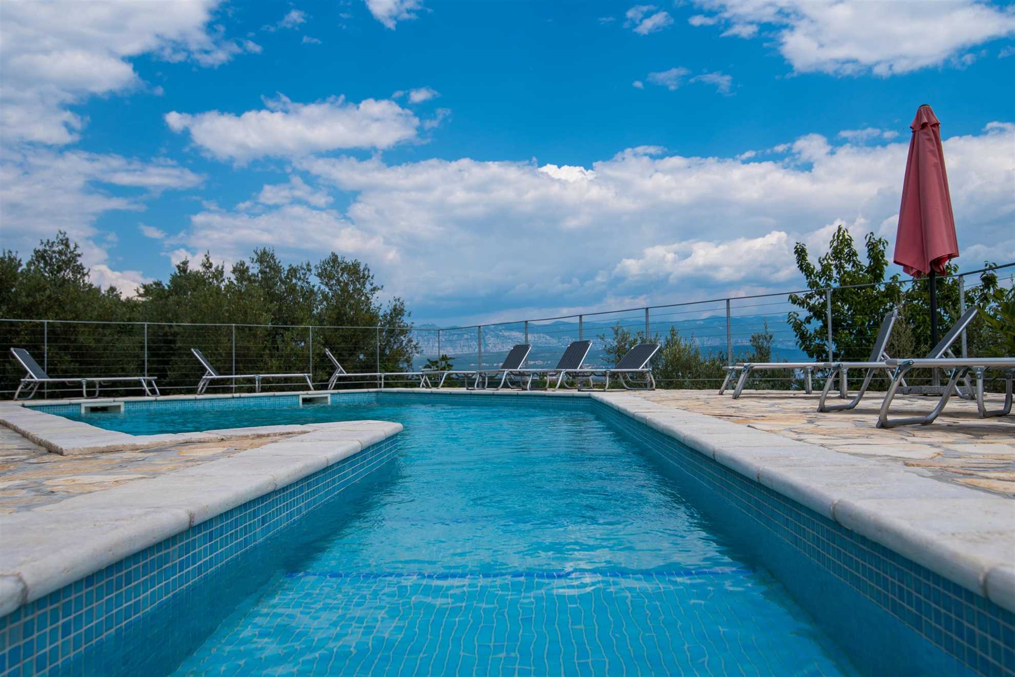 Holiday apartment Angelina with Seaview and swimming pool