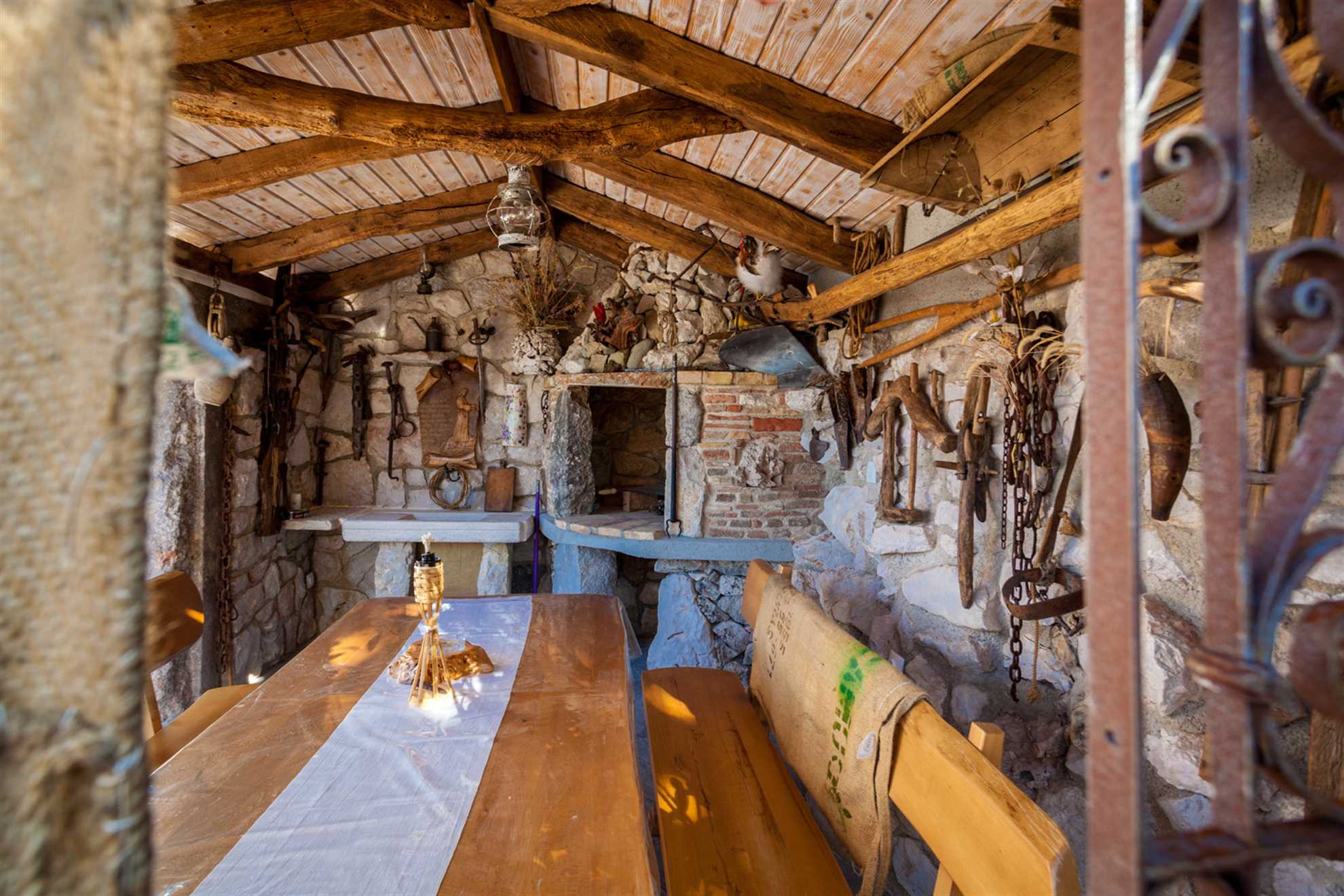 Rustic stone house Villa Dunatić with a private pool