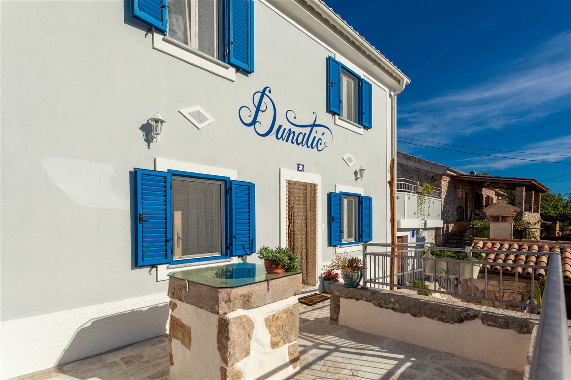 Rustic stone house Villa Dunatić with a private pool