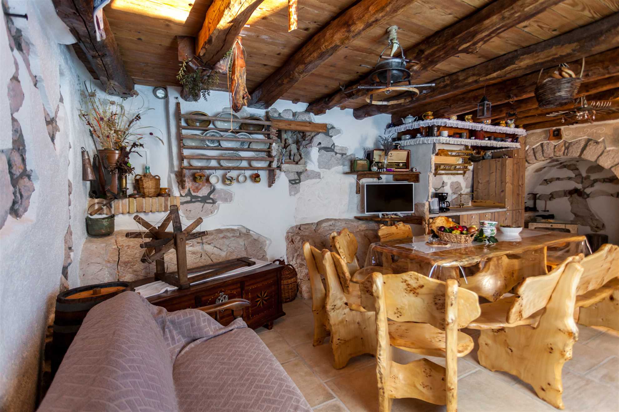 Rustic stone house Villa Dunatić with a private pool
