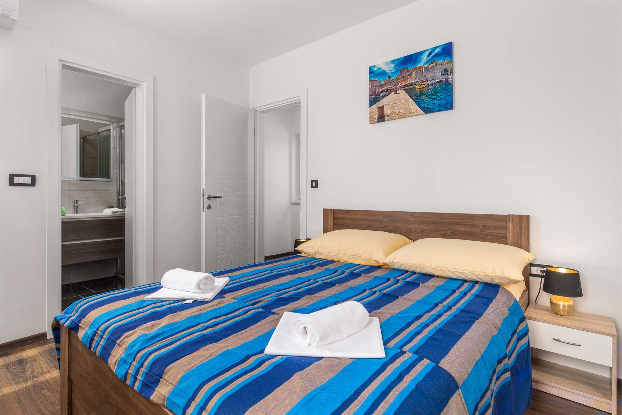 Villa Maestral mit beheiztem Pool, Fitness und Meerblick