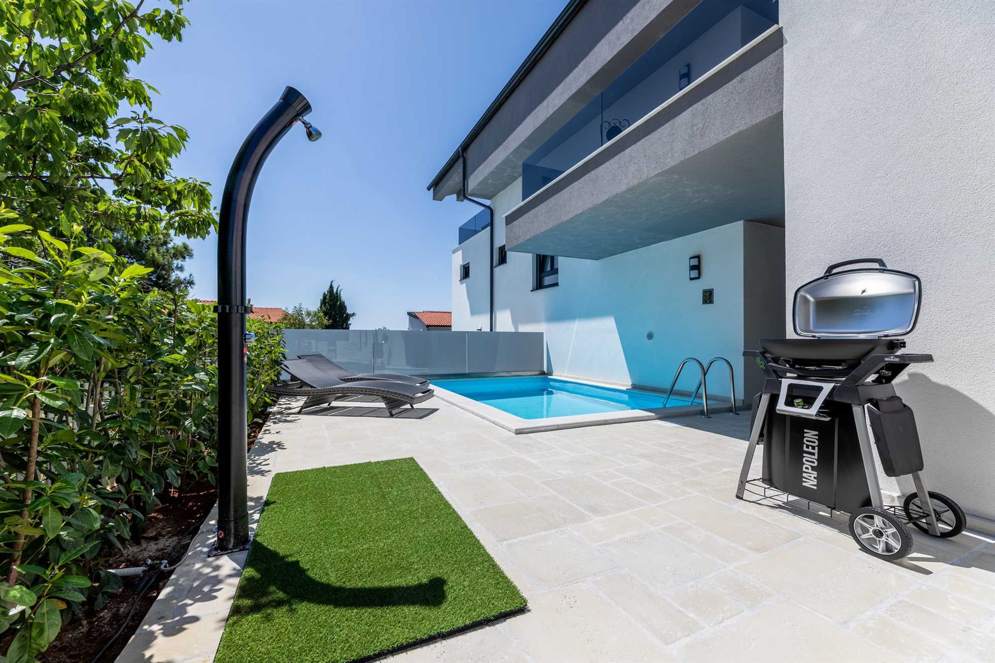 Luxusapartment II. mit beheiztem Pool in den Villa Adria Apartments