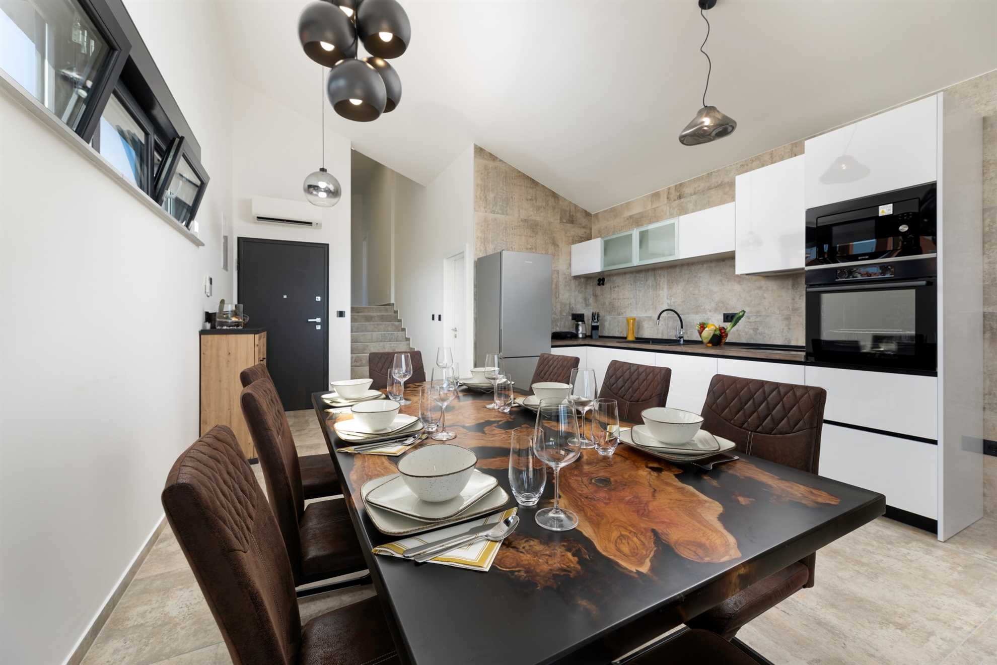 Luxury Penthouse Apartment IV. with a private Jacuzzi in Villa Adria Apartments