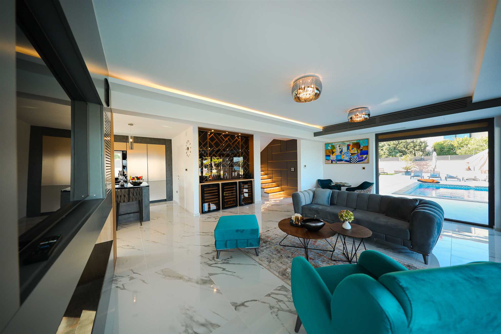 Villa Seabreeze Haven - seaside villa with a tennis court, 120 m2 pool, jacuzzi and tranquility