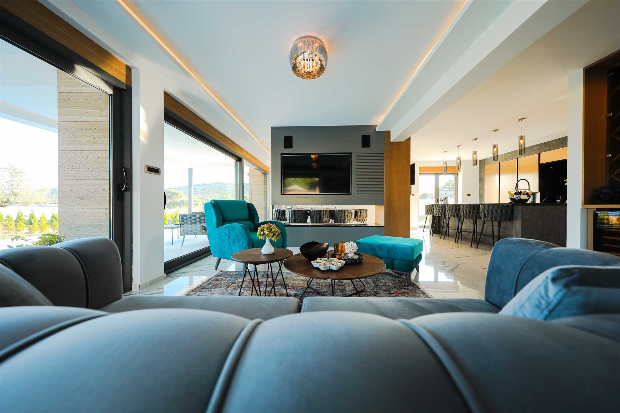 Villa Seabreeze Haven - seaside villa with a tennis court, 120 m2 pool, jacuzzi and tranquility