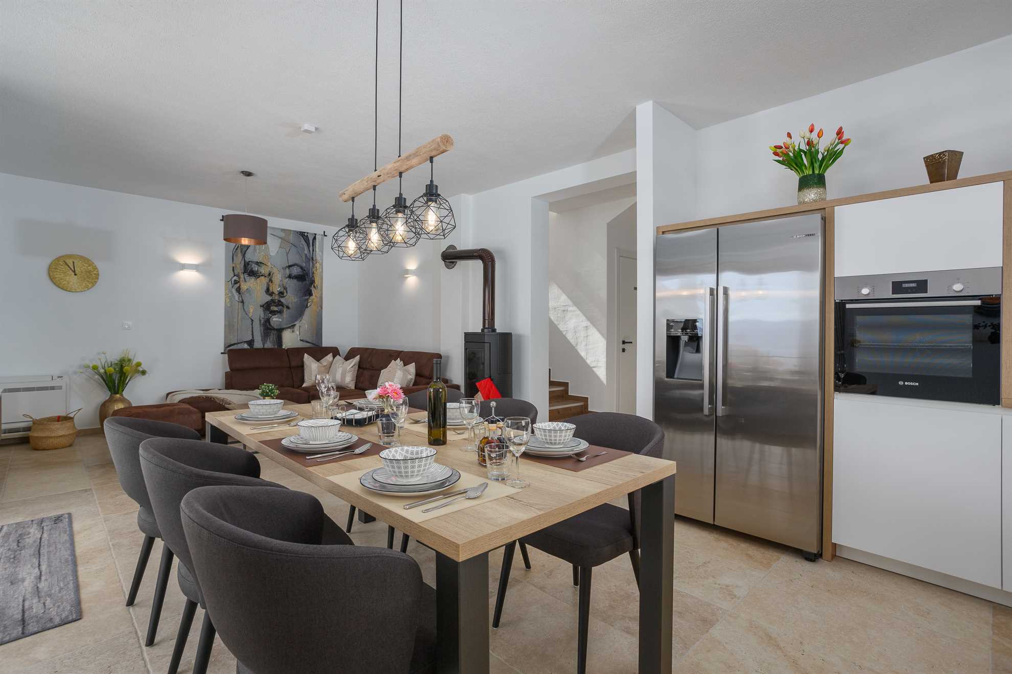 Vila MONICA s pogledom na morje in ogrevanim bazenom