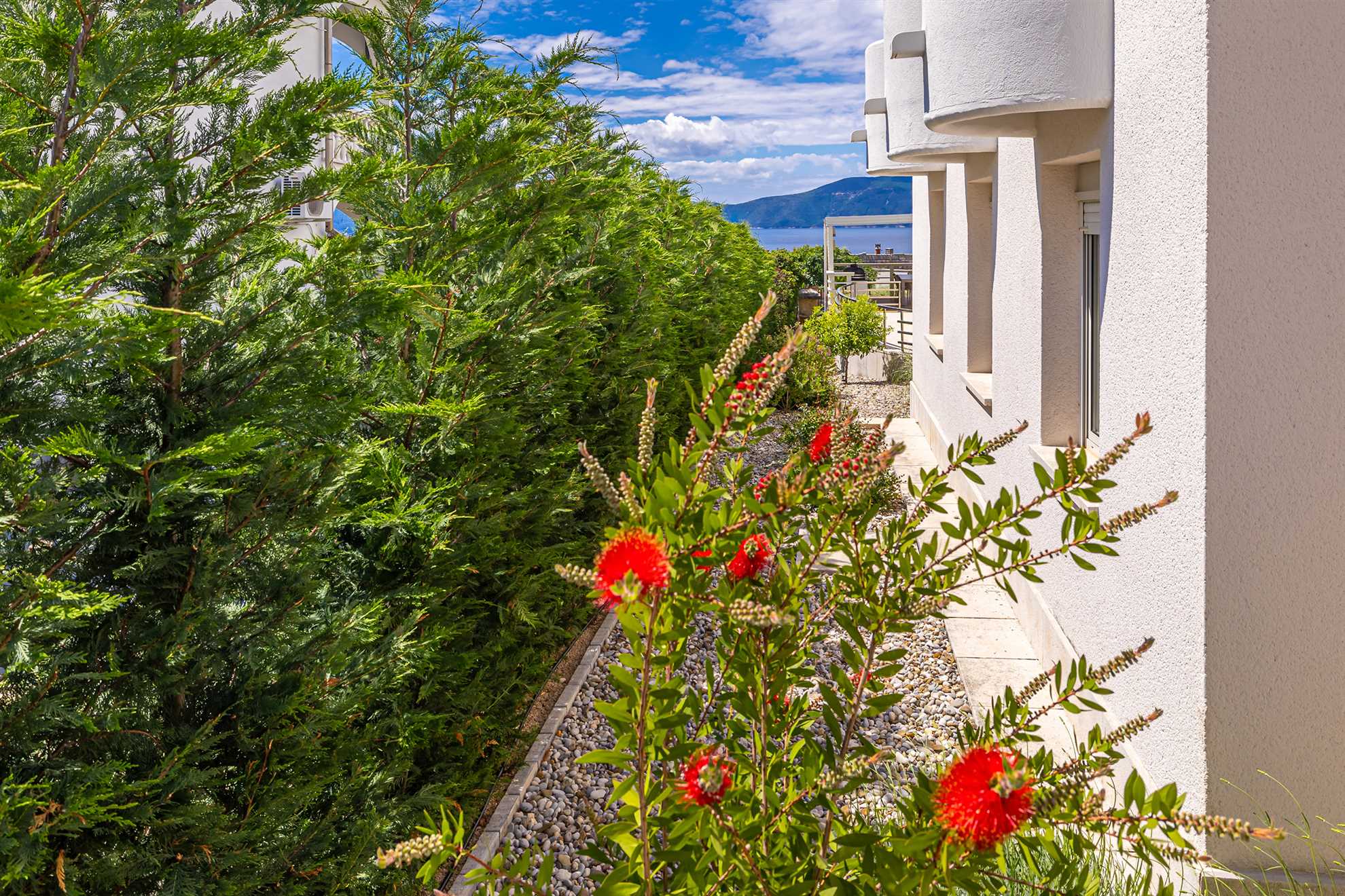 Villa PIANO mit herrlichem Meerblick