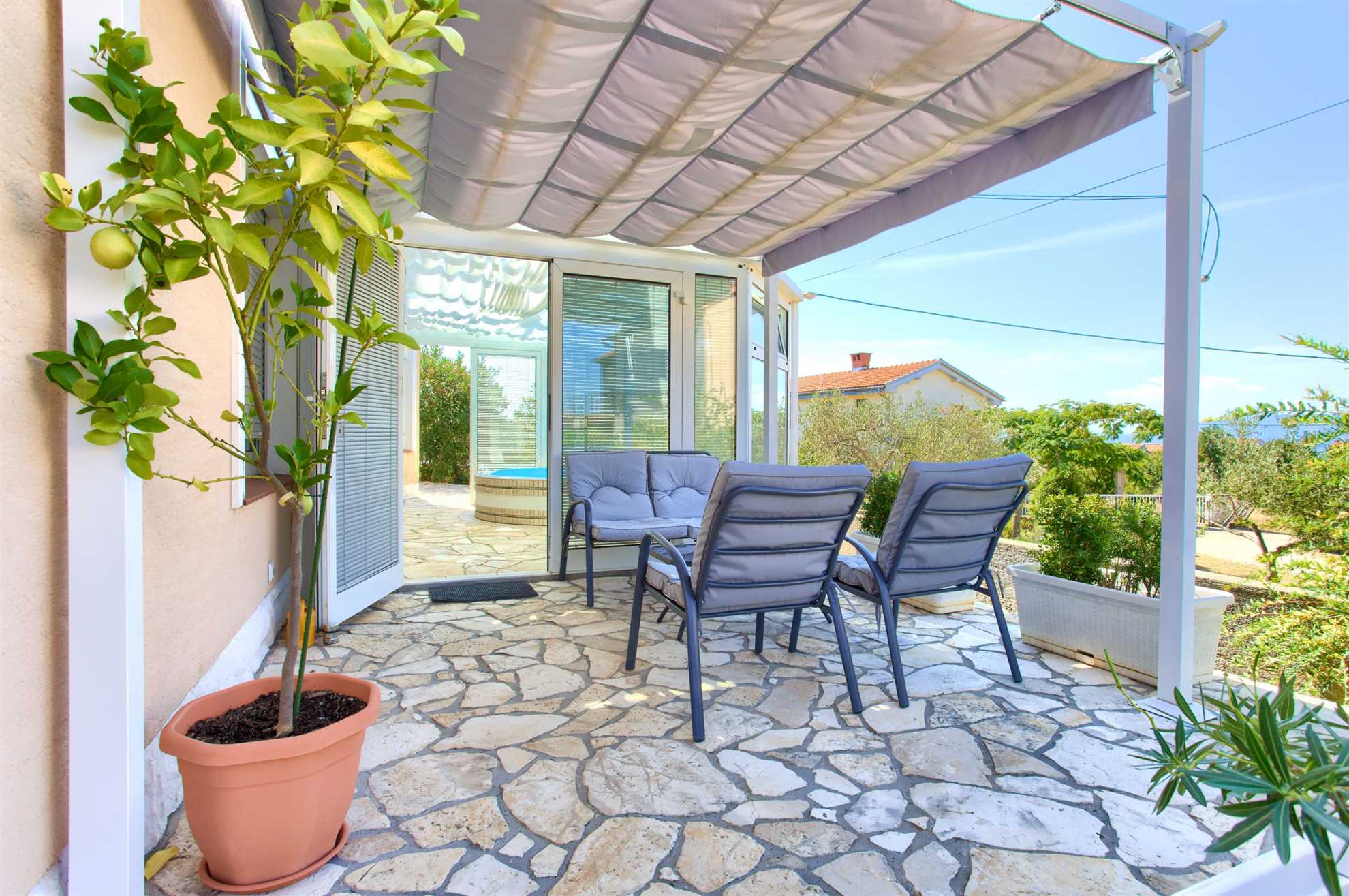 Ferienhaus NIKA mit Pool und Whirlpool