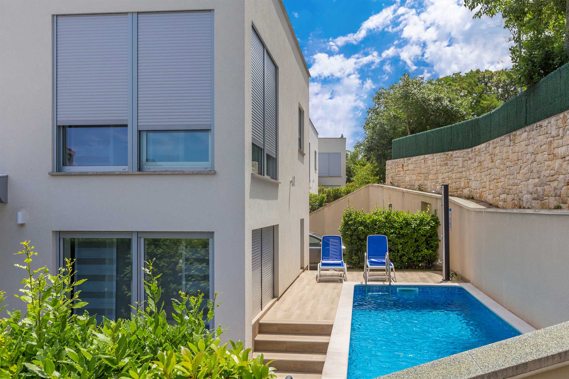 Lussuosa villa DRAZINE con piscina riscaldata e jacuzzi