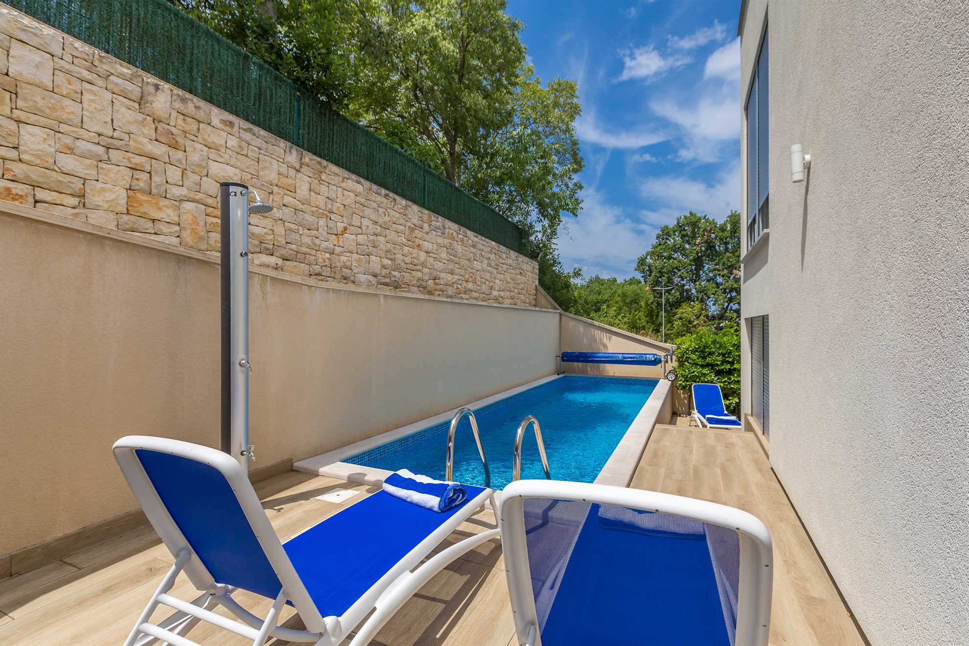 Lussuosa villa DRAZINE con piscina riscaldata e jacuzzi