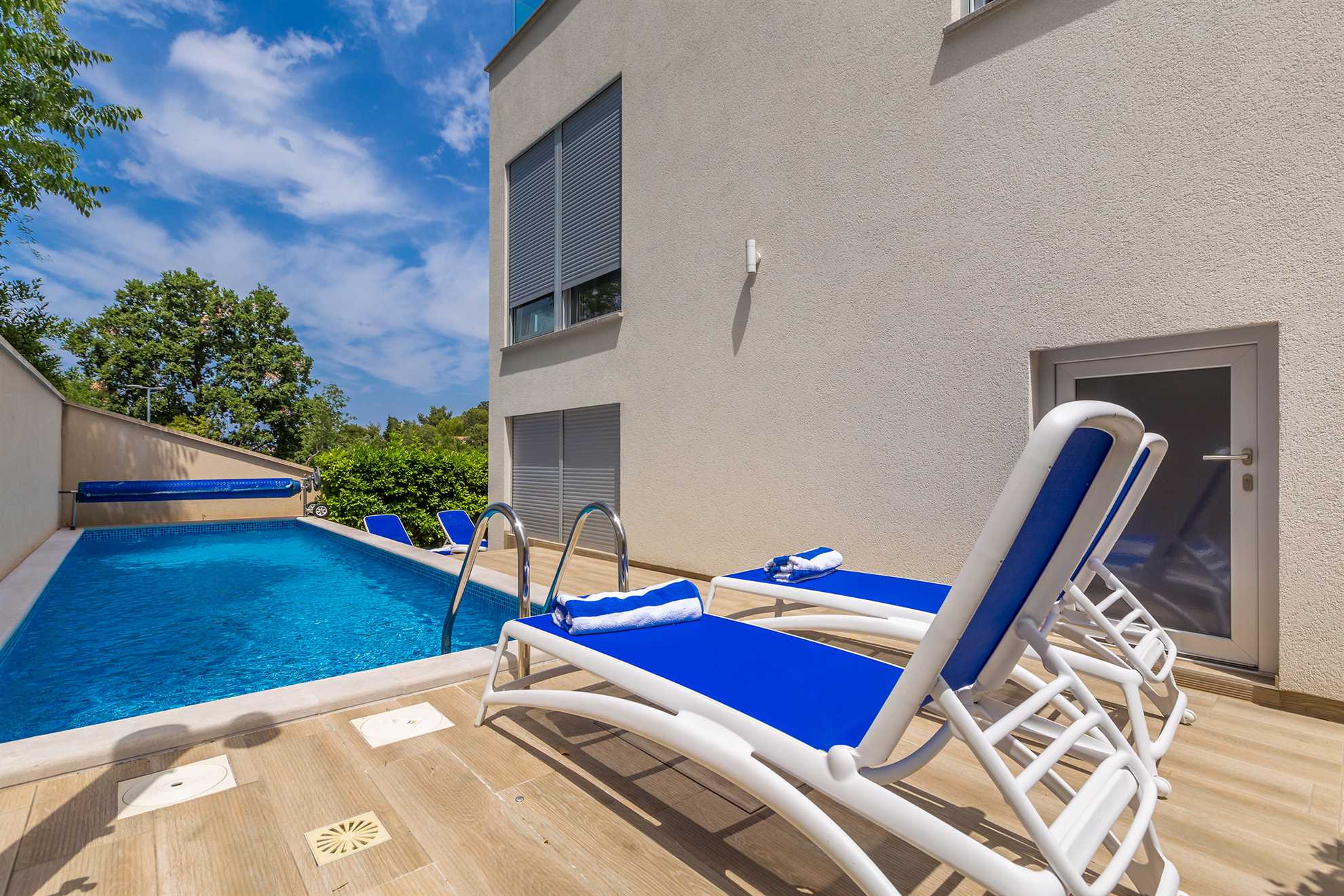 Lussuosa villa DRAZINE con piscina riscaldata e jacuzzi