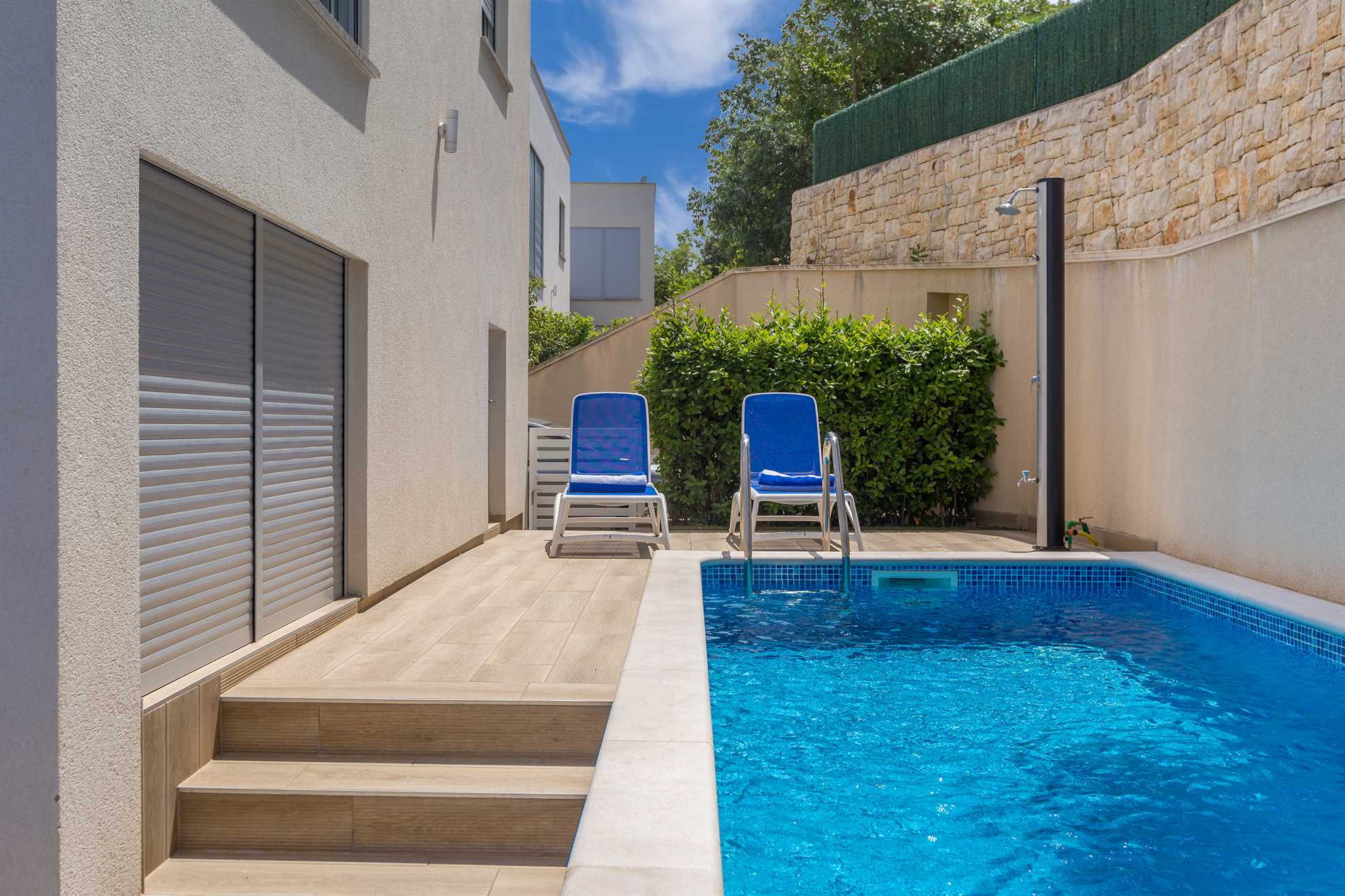 Lussuosa villa DRAZINE con piscina riscaldata e jacuzzi