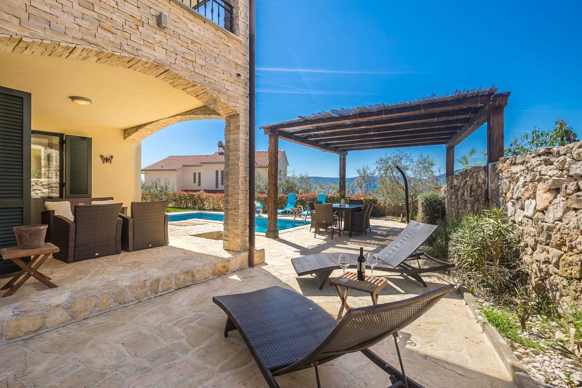 Casa vacanze BRZAC con vista mare