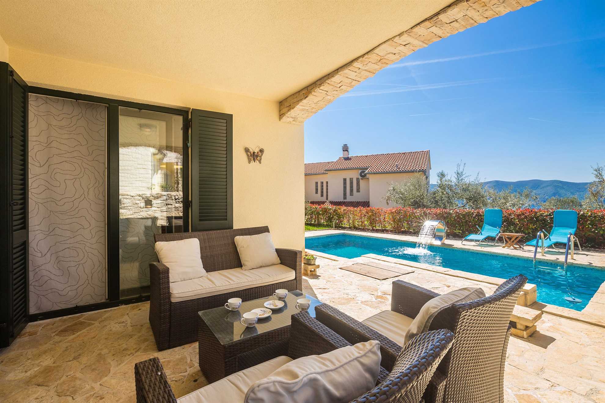 Casa vacanze BRZAC con vista mare