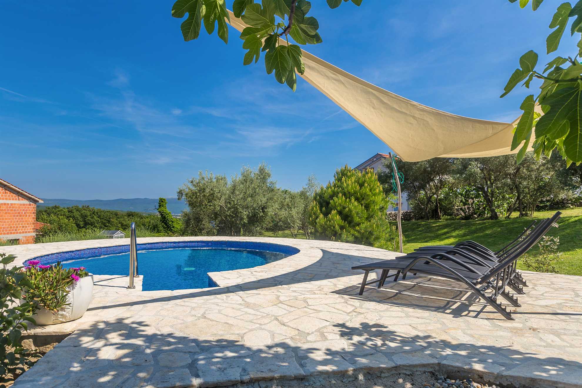 Ferienhaus JELE mit Pool