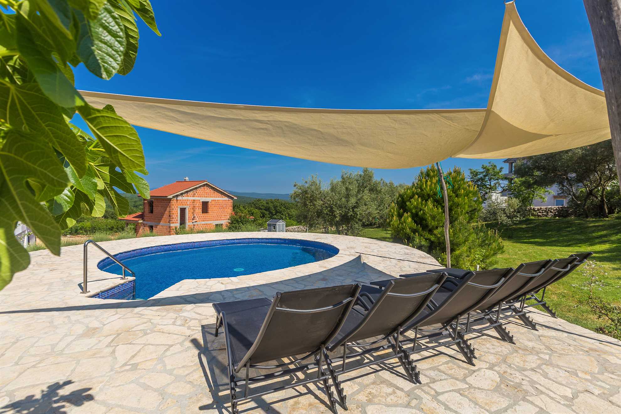 Ferienhaus JELE mit Pool