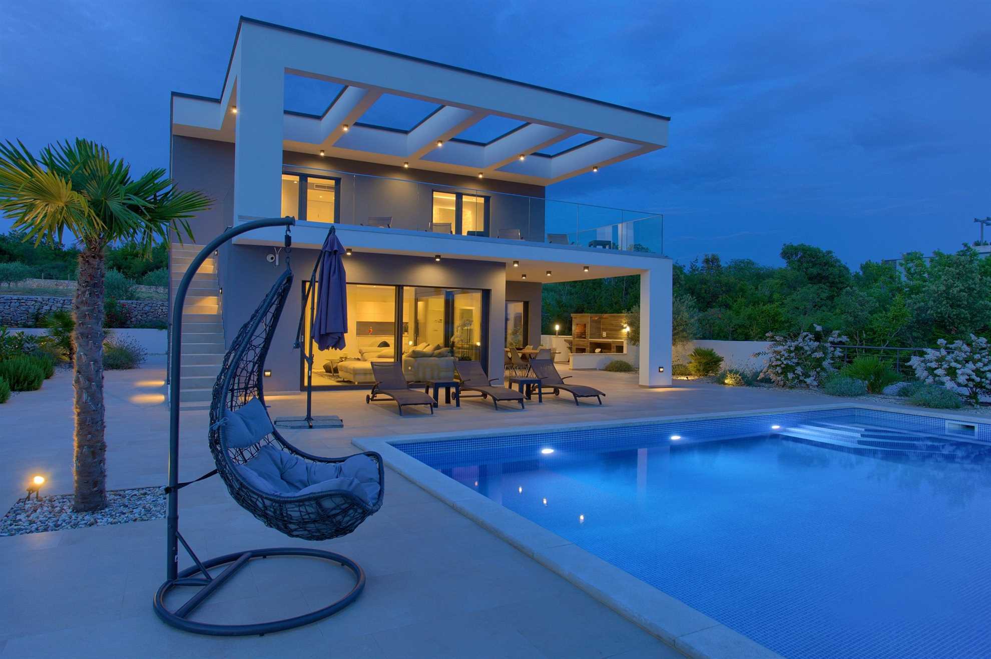 Villa QUADRA s grijanim bazenom