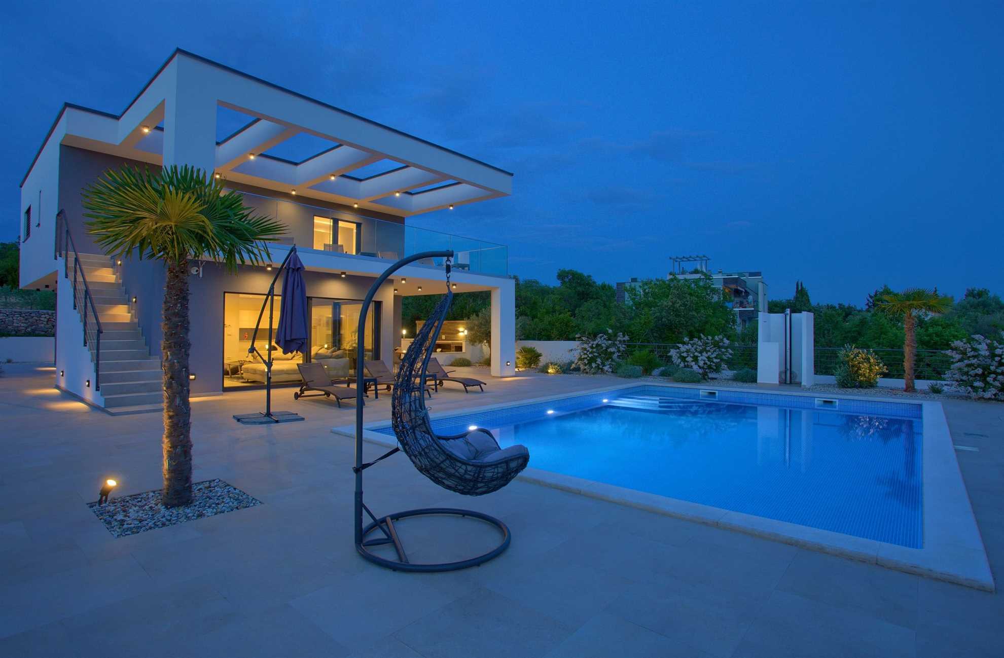 Villa QUADRA s grijanim bazenom