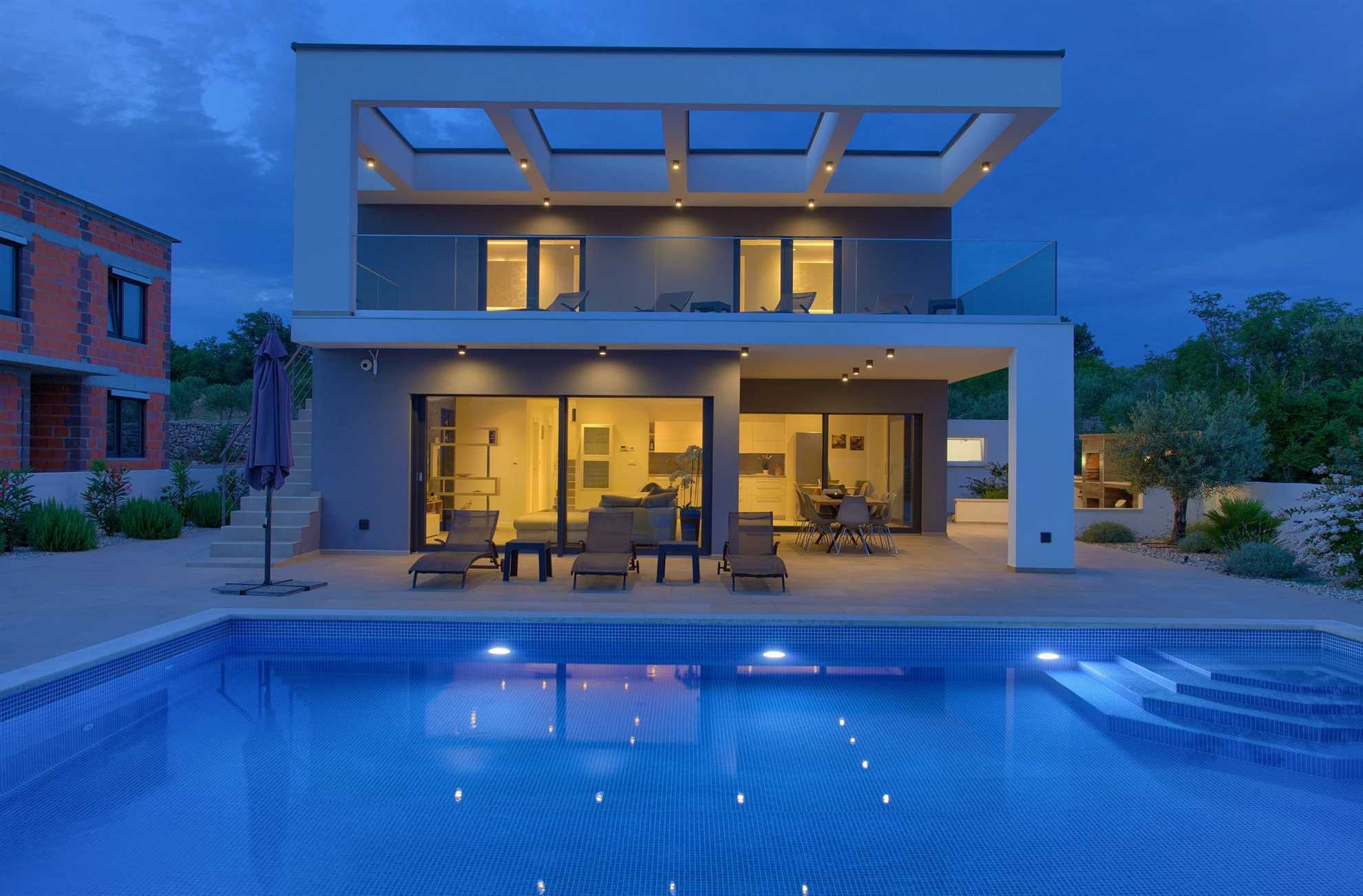 Villa QUADRA s grijanim bazenom