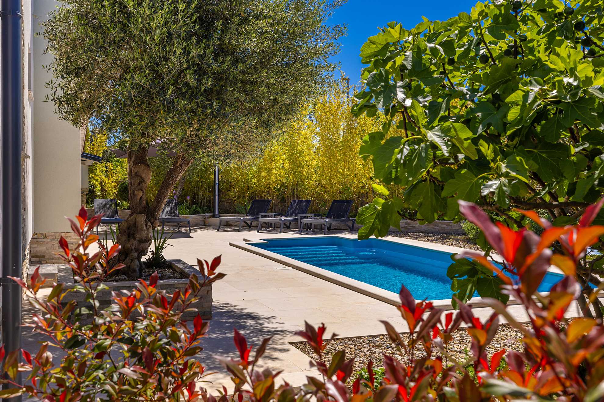 Ferienhaus KAI mit privatem Pool