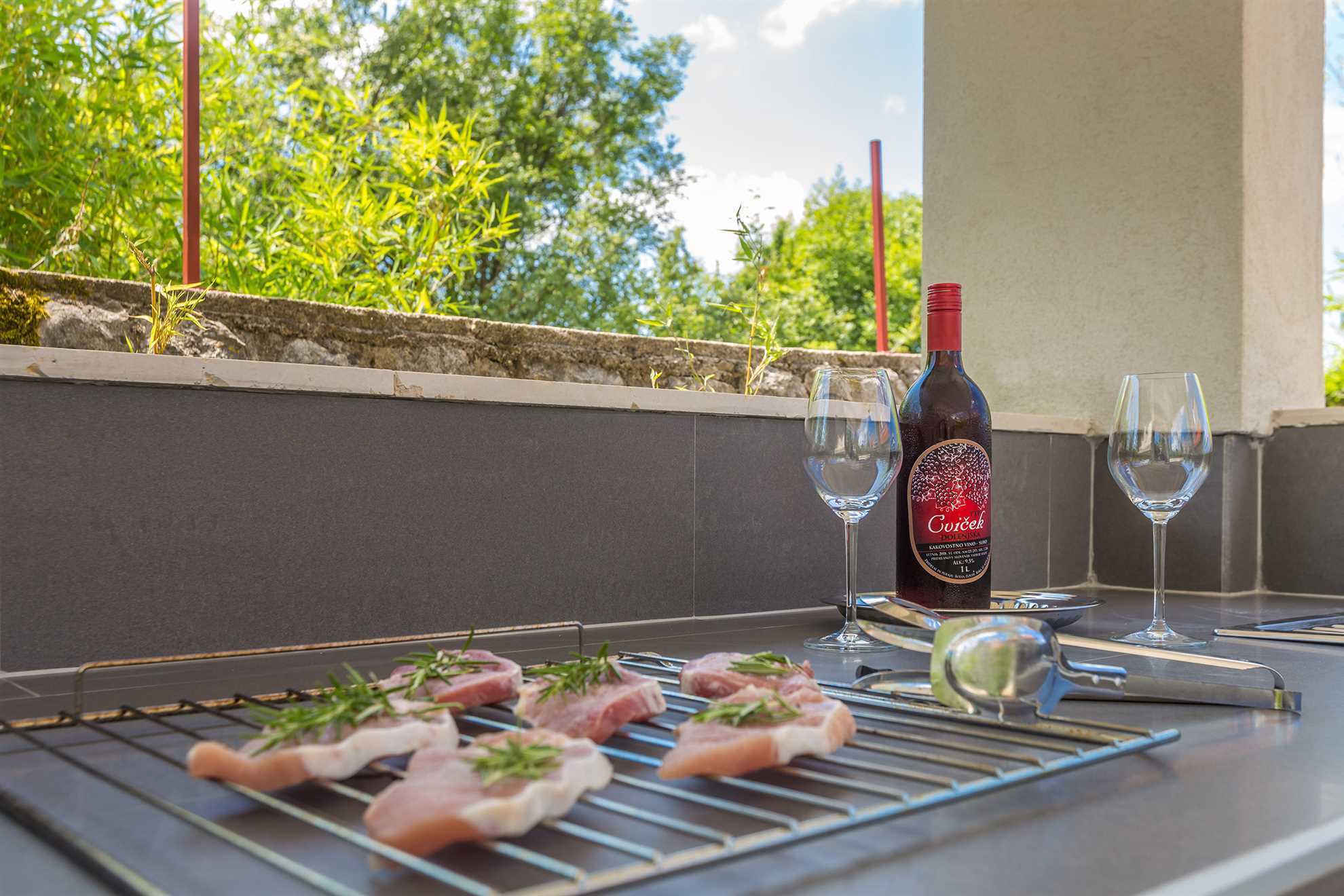 Ferienhaus KAI mit privatem Pool