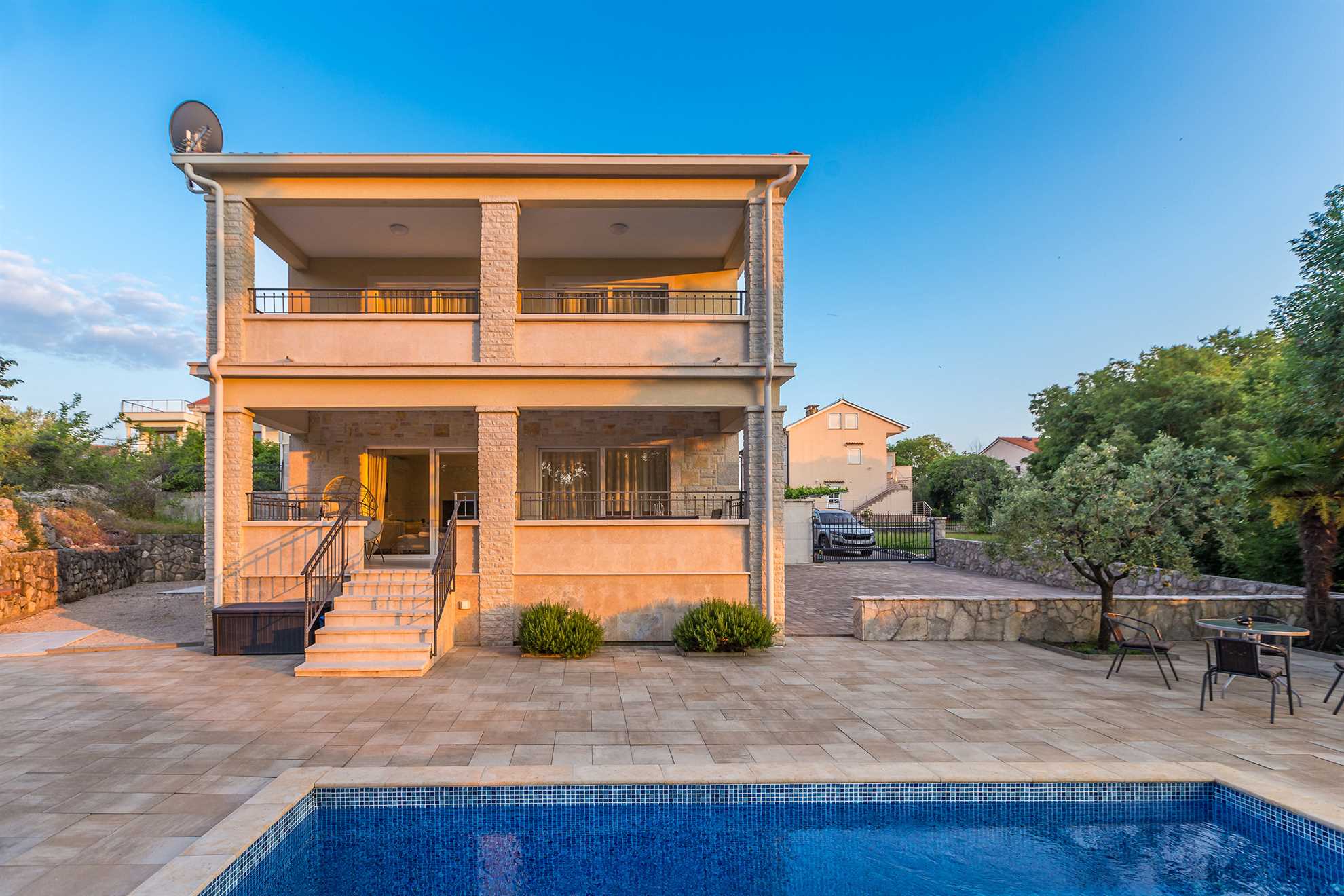 Ferienhaus VESNA mit Pool