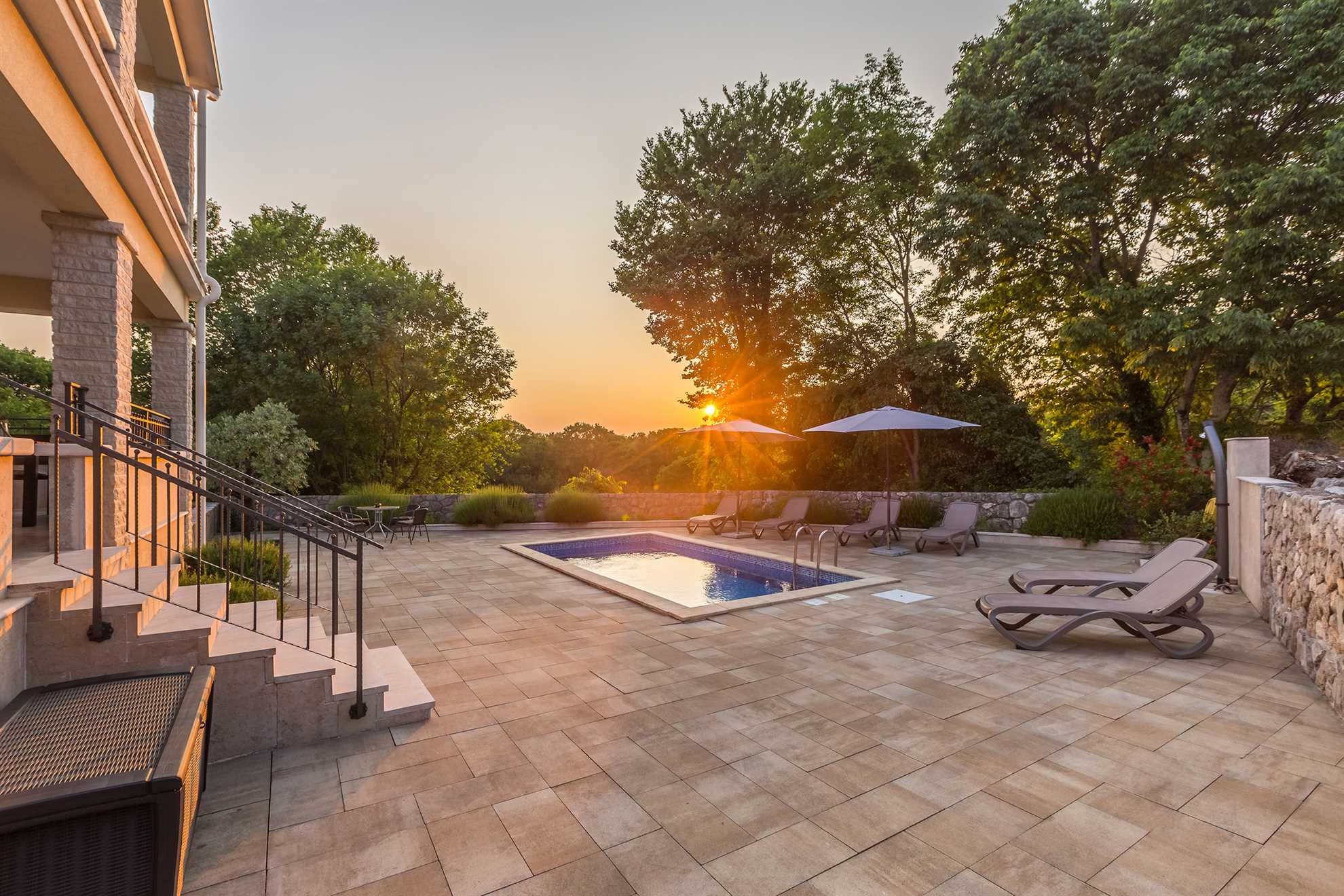 Ferienhaus VESNA mit Pool