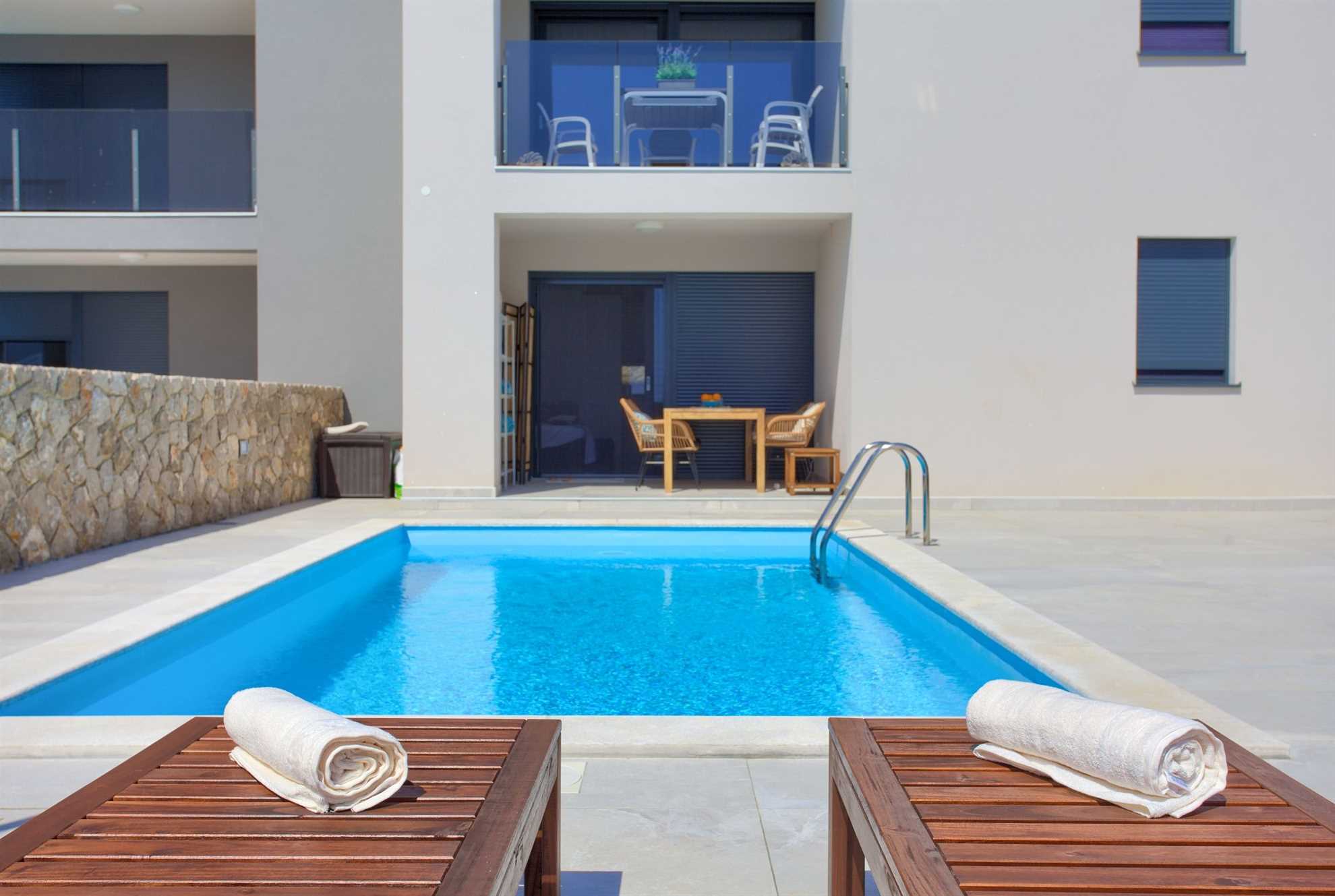 Apartment SEA LA VIE with swimming pool