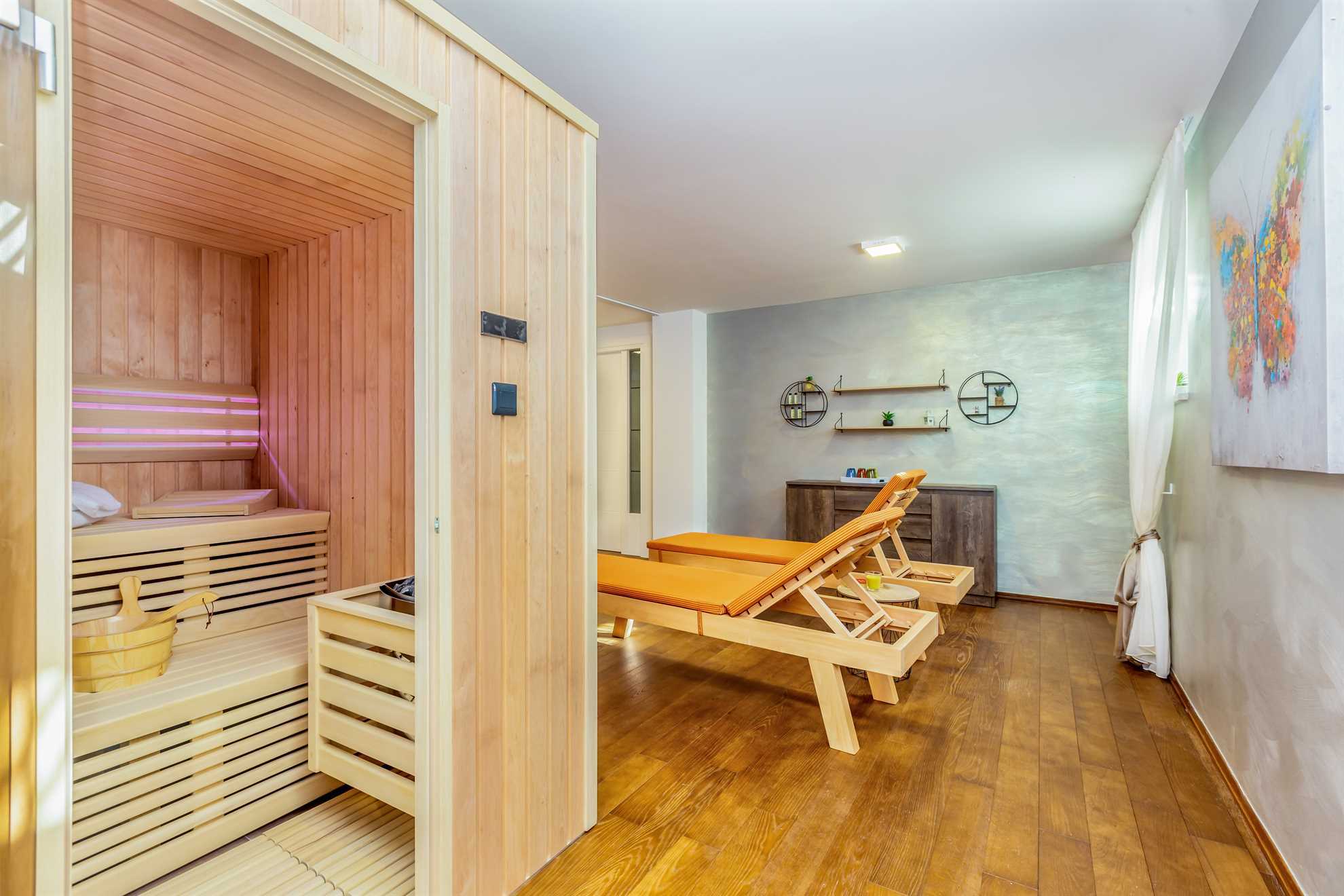 Villa ROMANTICA mit Sauna, Pool und Whirlpool