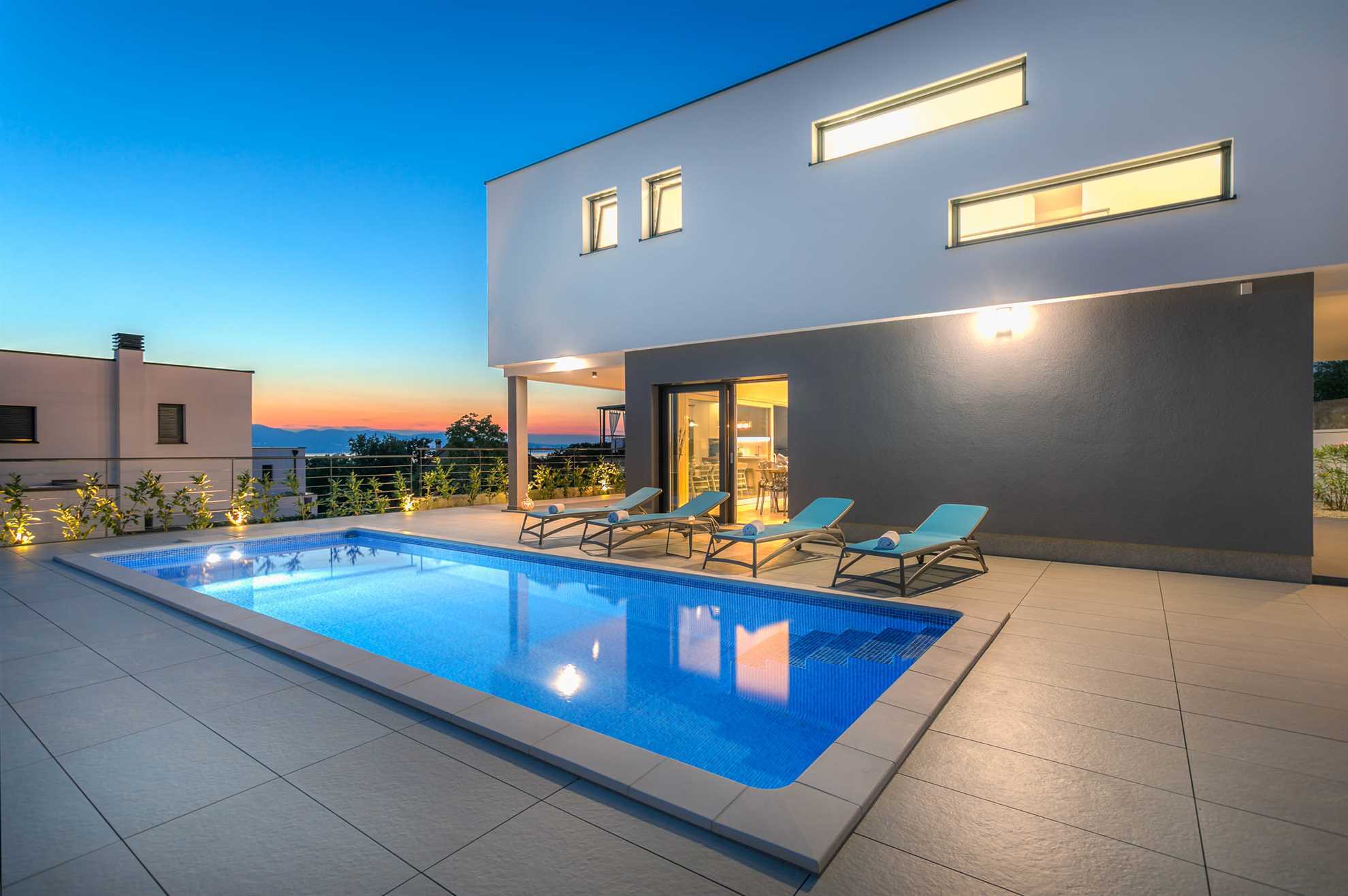 Luxury villa LEA MAGDALENA with heated pool