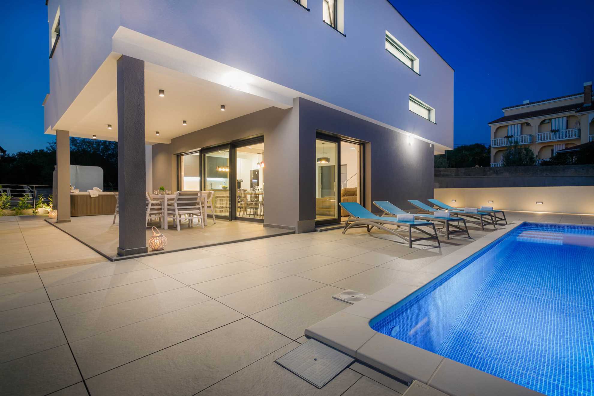 Luxury villa LEA MAGDALENA with heated pool