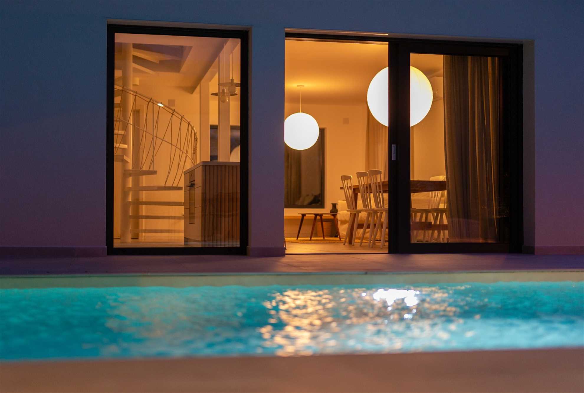 Beautiful holiday house MALA with heated pool