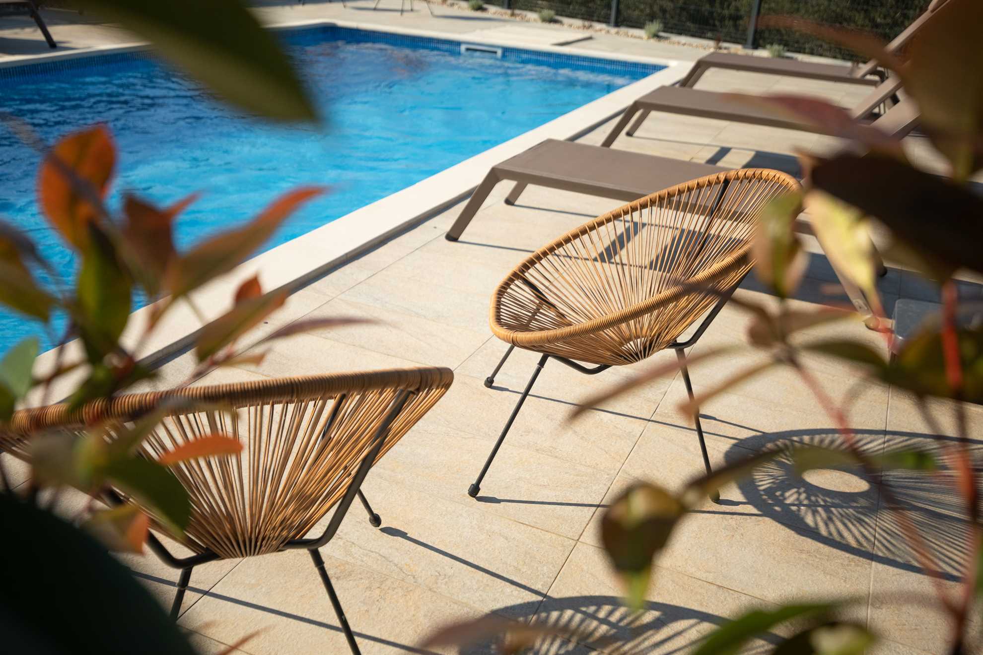 Villa OLIVE OCEAN mit Pool und Meerblick