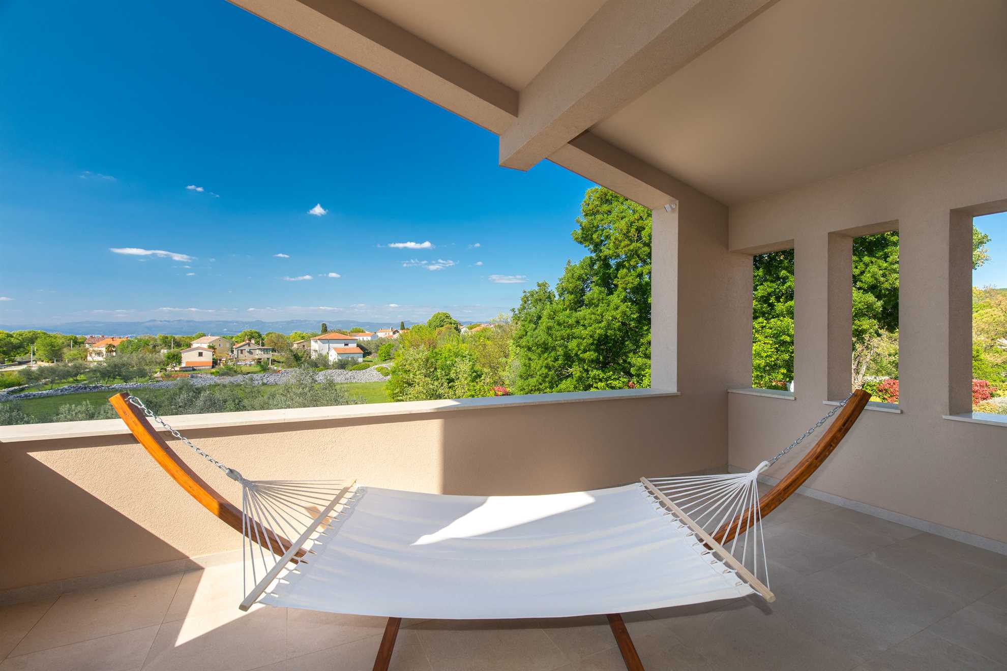 Villa OLIVE OCEAN mit Pool und Meerblick
