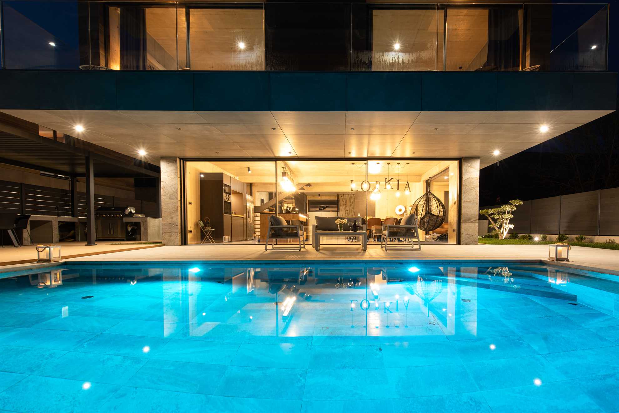 Luxusvilla LORKIA mit Sauna und Whirlpool