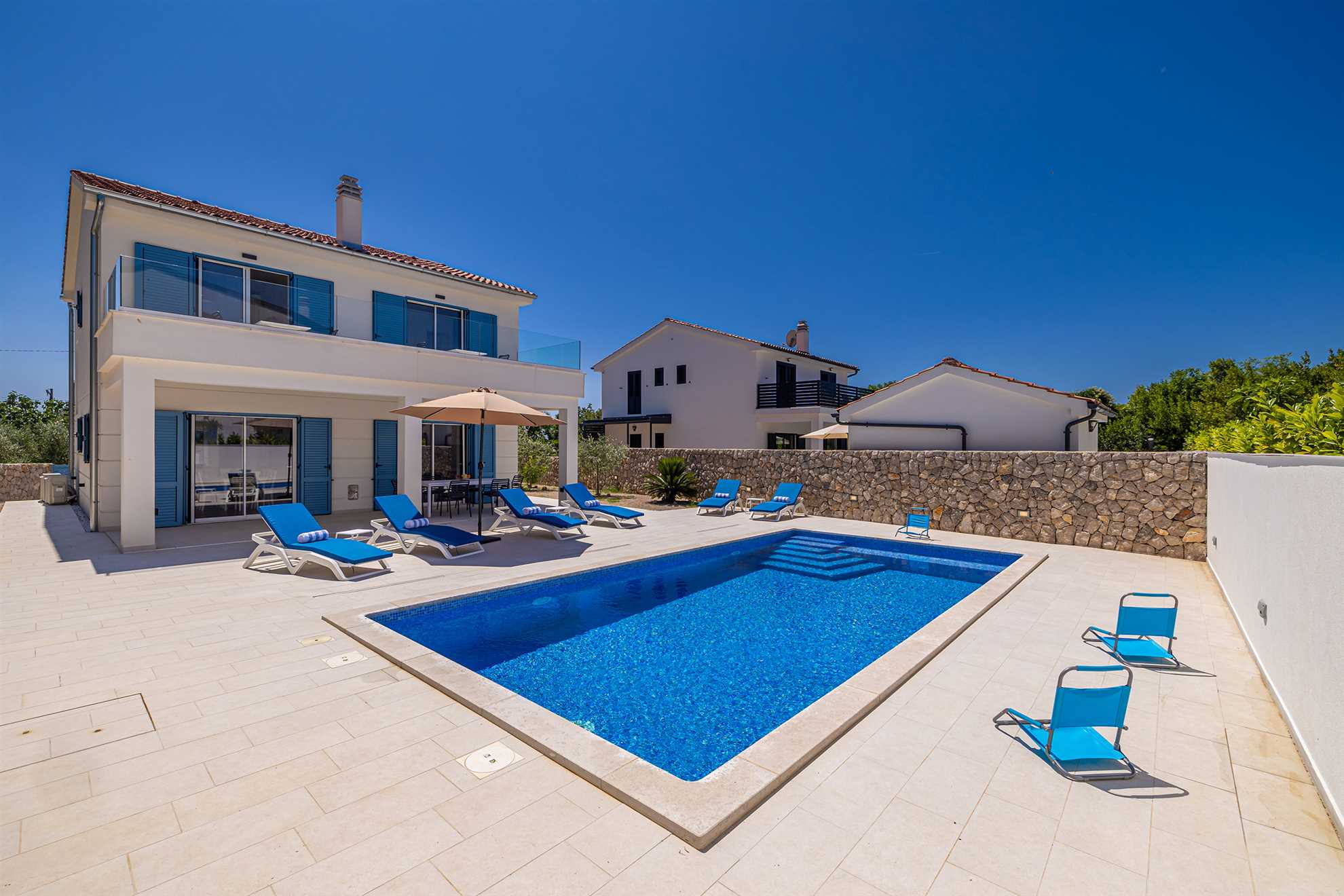 Ferienhaus DAN mit privatem Pool
