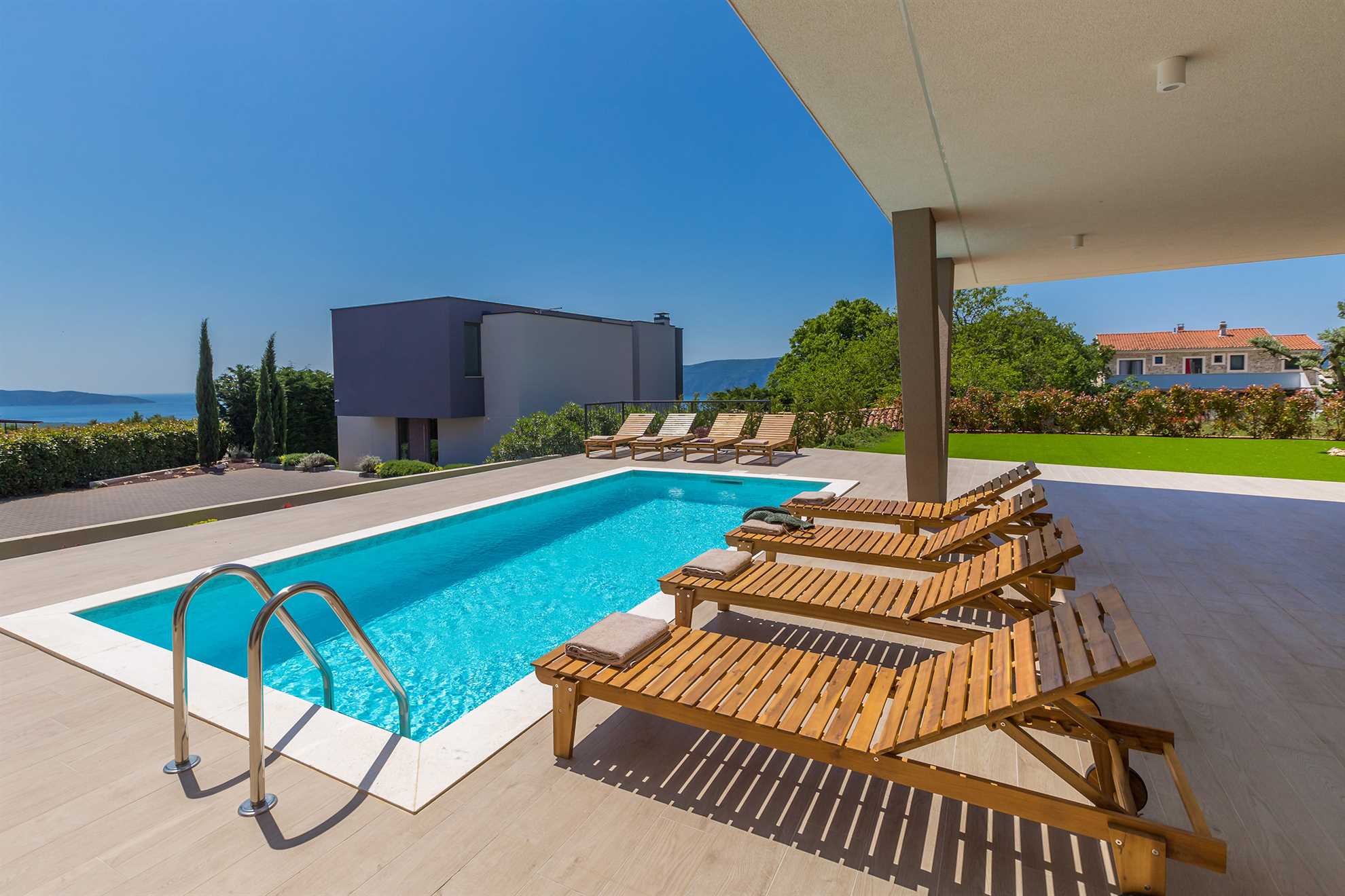 Villa VISTA mit privatem Pool und Sauna