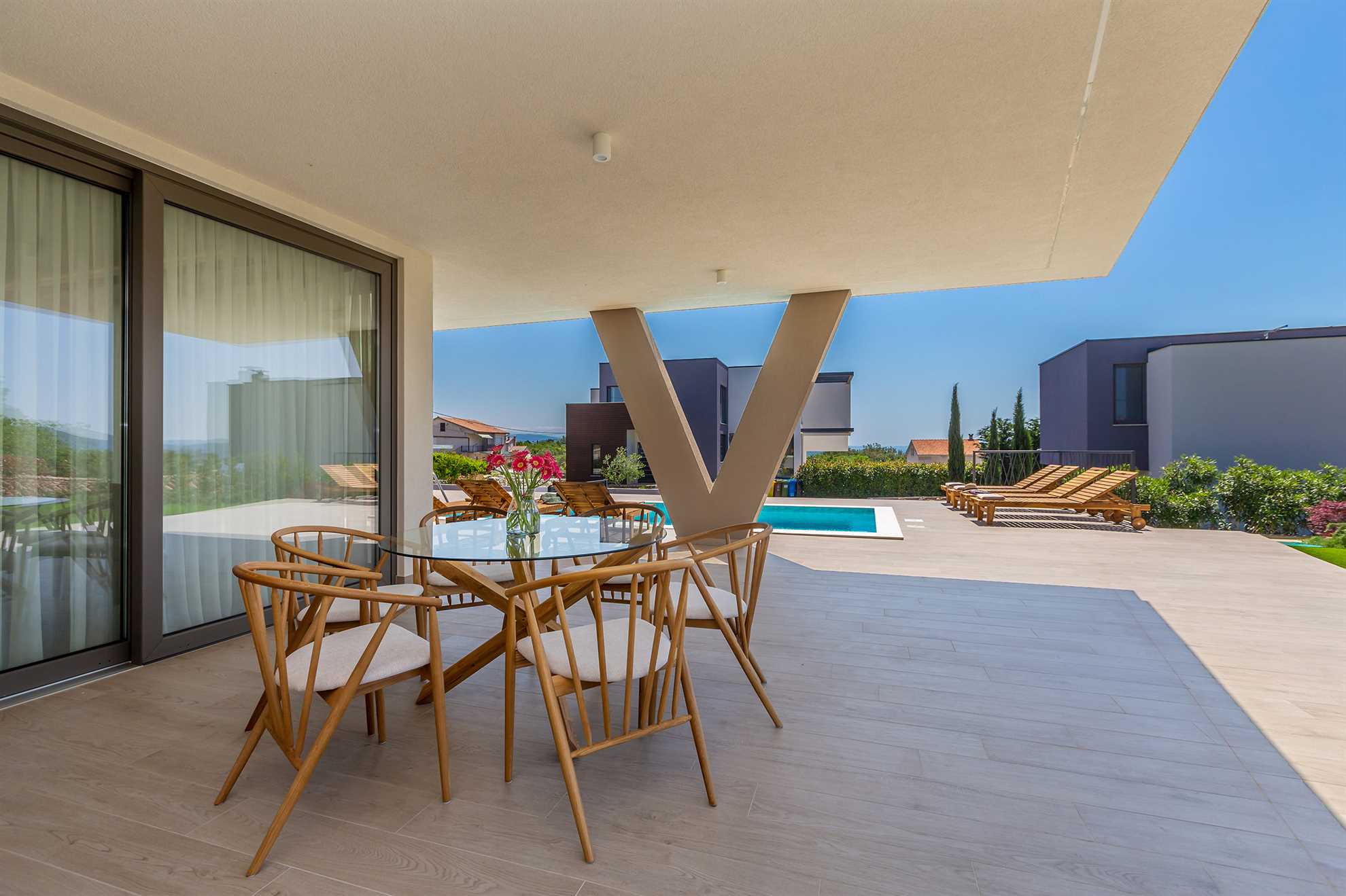 Villa VISTA mit privatem Pool und Sauna