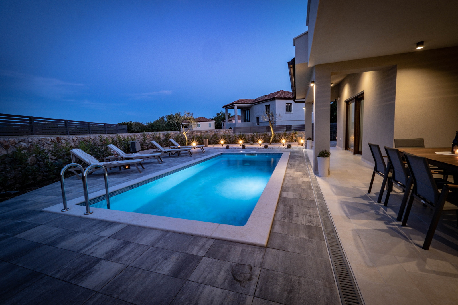 Ferienhaus JEWEL mit privatem Pool