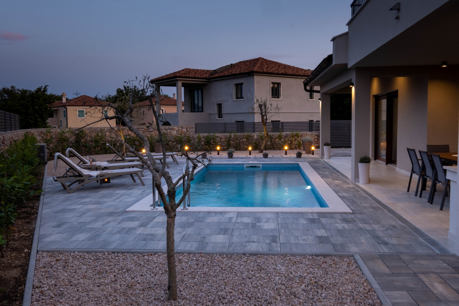 Ferienhaus JEWEL mit privatem Pool