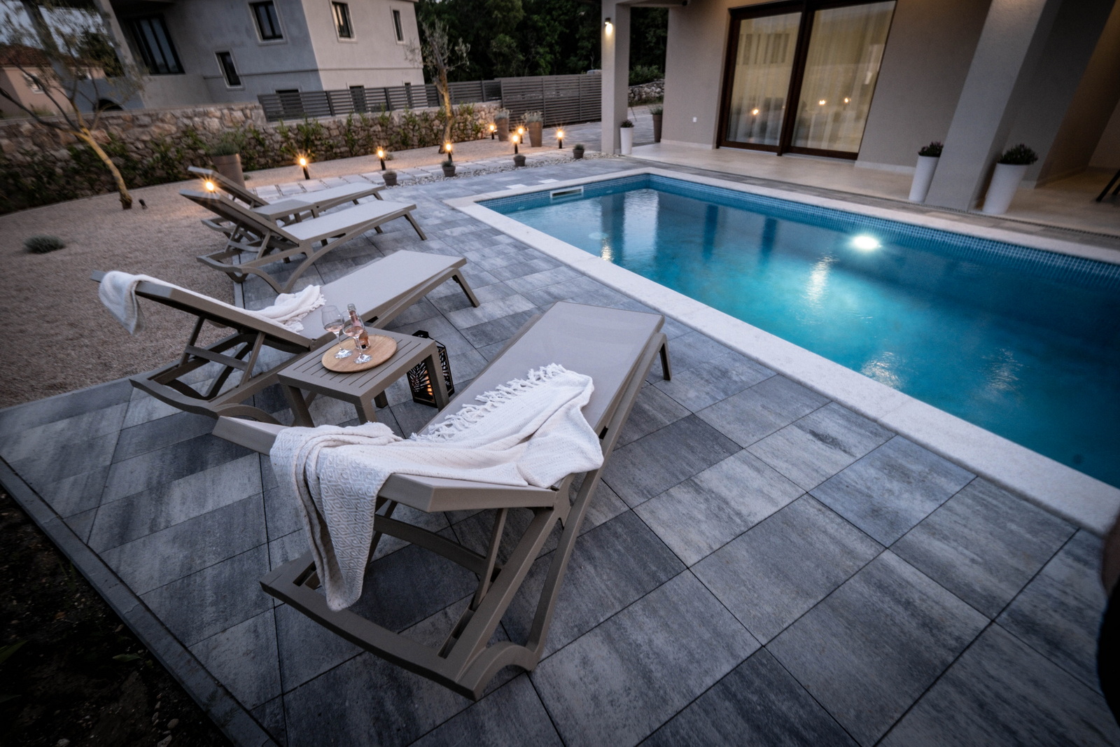 Ferienhaus JEWEL mit privatem Pool