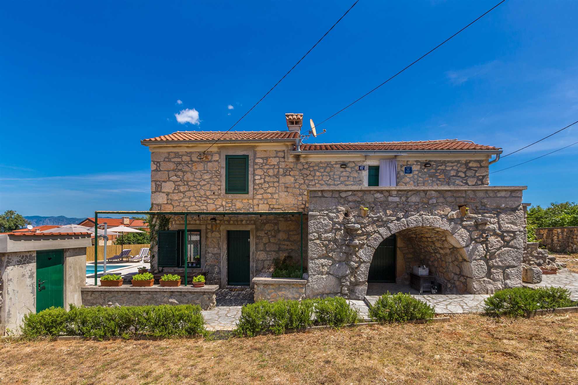 Ferienhaus EDEN mit privatem Pool