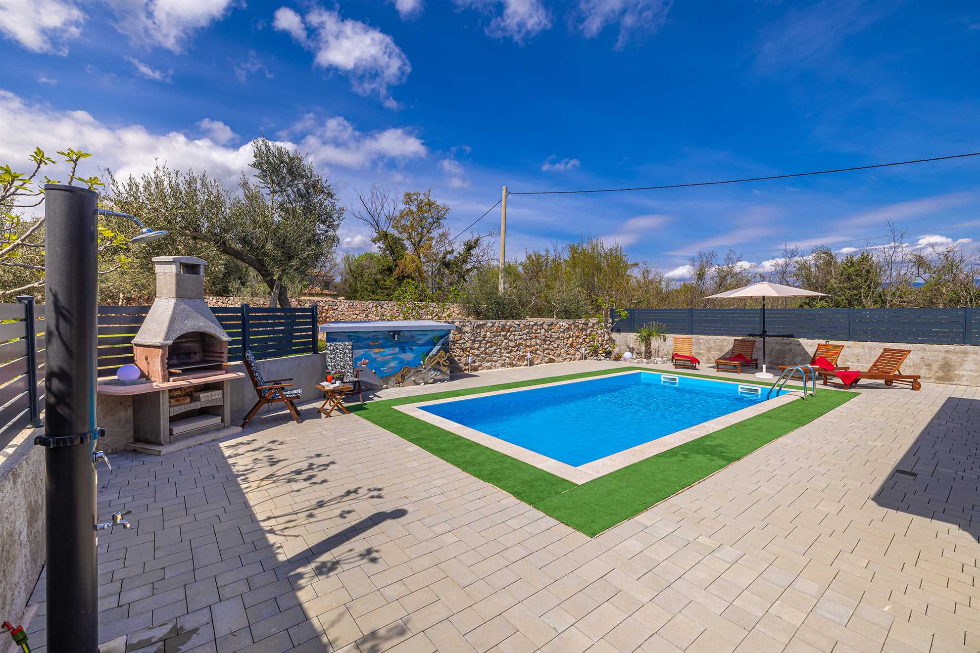 Holiday house ASLAN with pool