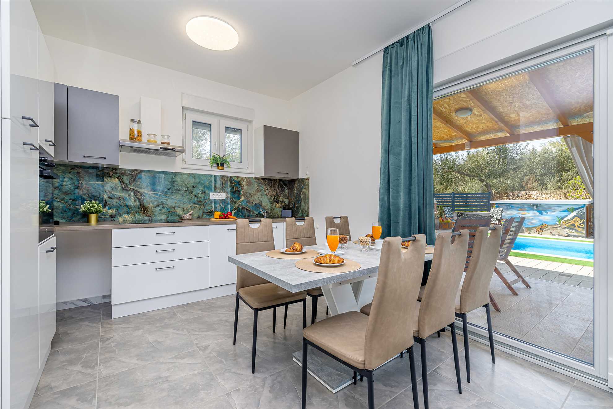 Holiday house ASLAN with pool