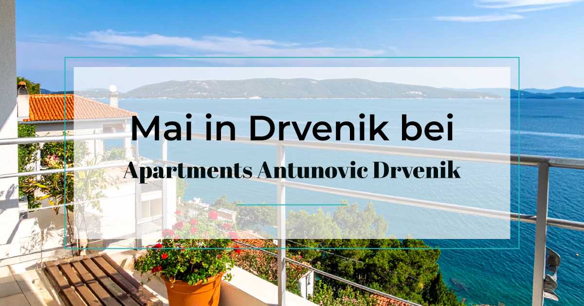 Why Drvenik in May Is the perfect spring escape