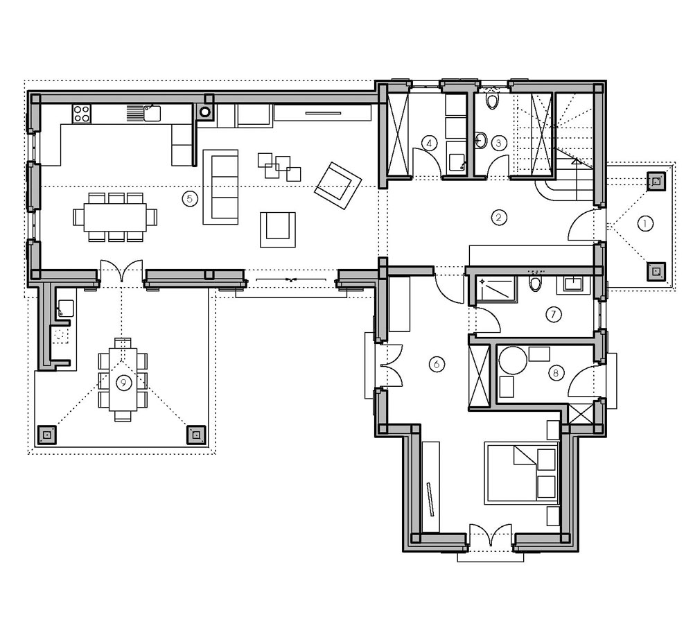 Villa Paulina mit Pool